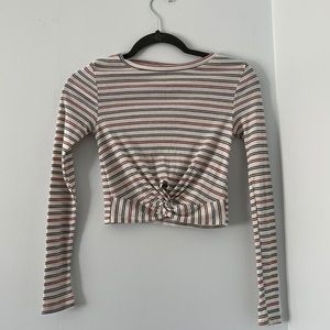Gaze USA Striped Longsleeve Top